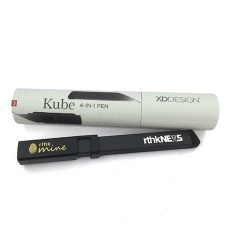 Kube 4 in 1 pen black (EX014)- RTHK
